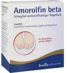 AMOROLFIN beta 50 mg/ml wirkstoffhalt.Nagellack 5 ml