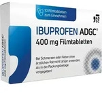 IBUPROFEN ADGC 400 mg Filmtabletten 10 St