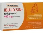 IBU-LYSIN-ratiopharm 400 mg Filmtabletten 20 St