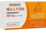 IBU-LYSIN-ratiopharm 400 mg Filmtabletten 50 St