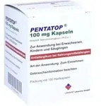 PENTATOP 100 mg Kapseln Hartkapseln 100 St