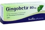 GINGOBETA 80 mg Filmtabletten 30 St