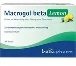 MACROGOL beta Lemon Plv.z.Her.e.Lsg.z.Einnehmen 20 St