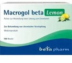 MACROGOL beta Lemon Plv.z.Her.e.Lsg.z.Einnehmen 100 St