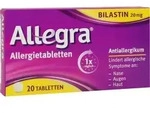ALLEGRA Allergietabletten 20 mg Tabletten 20 St