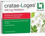 CRATAE-LOGES 450 mg Wei&szlig;dorn Filmtabletten 100 St