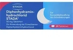 DIPHENHYDRAMINHYDROCHLORID STADA 50 mg Tabletten 20 St