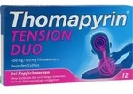 THOMAPYRIN TENSION DUO 400 mg/100 mg Filmtabletten 12 St