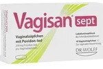 VAGISAN sept Vaginalz&auml;pfchen mit Povidon-Iod 10 St