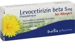 LEVOCETIRIZIN beta 5 mg Filmtabletten 20 St