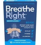 BREATHE Right Besser Atmen Nasenpfl.normal beige 10 St