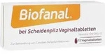 BIOFANAL bei Scheidenpilz 100 000 I.E. Vaginaltab. 12 St