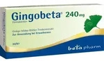 GINGOBETA 240 mg Filmtabletten 30 St