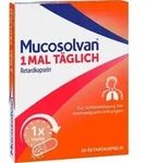 MUCOSOLVAN 1mal t&auml;glich Retardkapseln 20 St