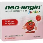 NEO-ANGIN junior Halsschmerzlutscher 8 St