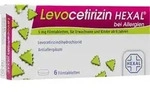 LEVOCETIRIZIN HEXAL bei Allergien 5 mg Filmtabl. 6 St