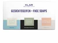 Klar's Klassische Seife Gesichtsseifen Set 3x100 g