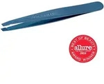 Tweezerman Slant Tweezer Schr&auml;ge Pinzette Bell Bottom Blue