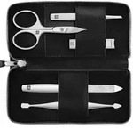 Zwilling Manik&uuml;re Pedik&uuml;re Set 5tlg. mit Kombi-Nagelschere schwarz