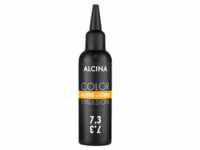 Alcina Color Gloss + Care Emulsion 7.3 mittelblond-gold 100 ml