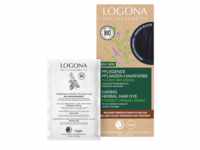 LOGONA Pflanzen-Haarfarbe Pulver Indigo Schwarz 100 ml