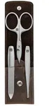 Zwilling Premium Manik&uuml;re Set 3-teilig in Braun