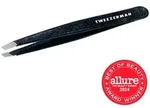 Tweezerman Slant Tweezer Schr&auml;ge Pinzette Dusted Onyx