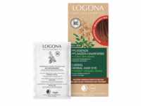 LOGONA Pflanzen-Haarfarbe Pulver Mahagonirot 100 ml