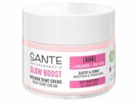 SANTE Glow Boost Aminosäure & Bio-Aloe Vera Rosiger Teint Creme AHA 50 ml