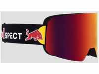 Red Bull SPECT Eyewear LINE-01 Black Goggle brown with red mirror Gr. Uni