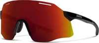 Smith Vert Black +Bonus Lens Sonnenbrille chromapop red mirror