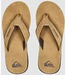 Quiksilver Carver Nubuck Sandalen tan / pattern_1 Gr. 47