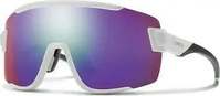 Smith Wildcat White +Bonus Lens Sonnenbrille chromapop violet mirror