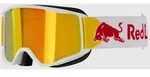 Red Bull SPECT Eyewear Neon White Goggle brown with red Gr. Uni