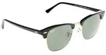 Ray-Ban Clubmaster Ebony/Arista Iconic Sonnenbrille G15XLT