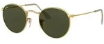Ray-Ban Round Metal Arista Sonnenbrille crystal green