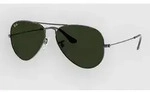 Ray-Ban Aviator Large Metal Gunmetal Sonnenbrille 15 green g/15 green