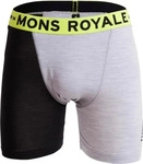 Mons Royale Merino Hold 'Em Shorty Boxershorts grey heather XXL Herren