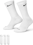 Nike Everyday Plus Cush Crew 3P Socks black L white/black