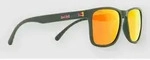 Red Bull SPECT Eyewear EDGE-003P Olive Green Sonnenbrille brown with red mirror...