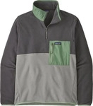 Patagonia Microdini 1/2 Half-Zip Fleece Pullover forever grey XL Herren