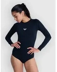 Roxy Essentials Back Zip Langarm Lycra anthracite Gr. L