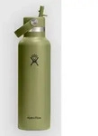 Hydro Flask 21 Oz Standard Flex Straw Cap Flasche palmer green Gr. Uni