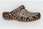 Crocs Classic Animal Clog sepia / leopard Gr. 5.0
