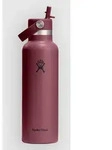 Hydro Flask 21 Oz Standard Flex Straw Cap Flasche burgundy Gr. Uni