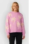 Rip Curl Retro Swell Palm Jacquard Crew Strickpullover lilac Gr. XS