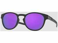Oakley Latch Matte Black Sonnenbrille prizm violet Gr. Uni
