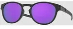 Oakley Latch Matte Black Sonnenbrille prizm violet Gr. Uni