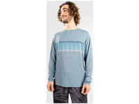 Patagonia Cap Cool Daily Graphic Longsleeve dy S ln lg rd st/lt pl gy x/dy...