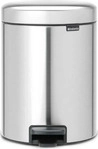 Brabantia 55112102, Brabantia newIcon Tretm&uuml;lleimer 5 Liter Edelstahl matt,